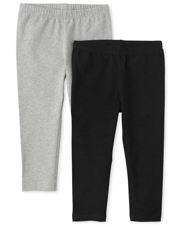 Girls Capri Leggings 2-Pack - Plus