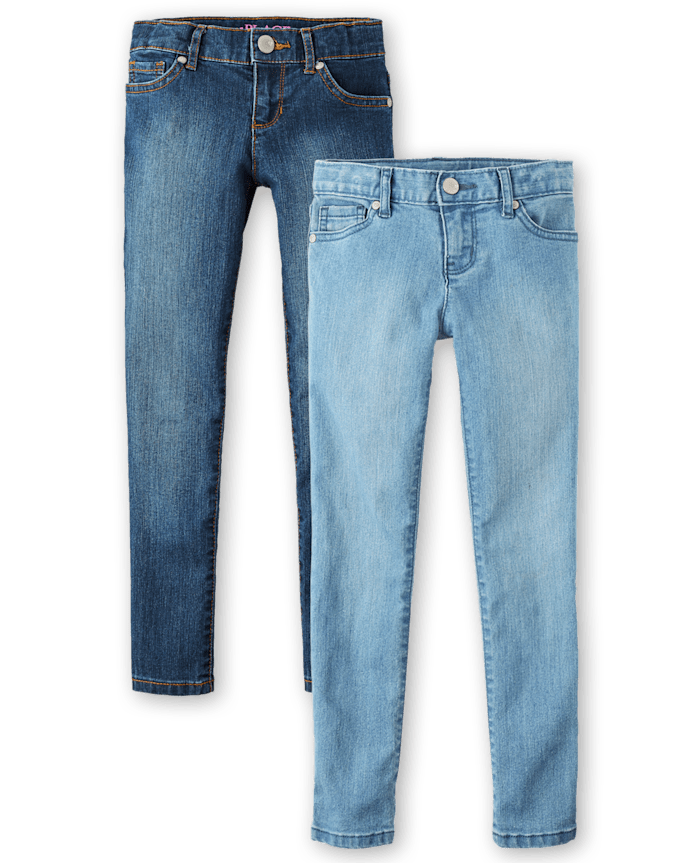 Girls Super Skinny Jeans 2-Pack