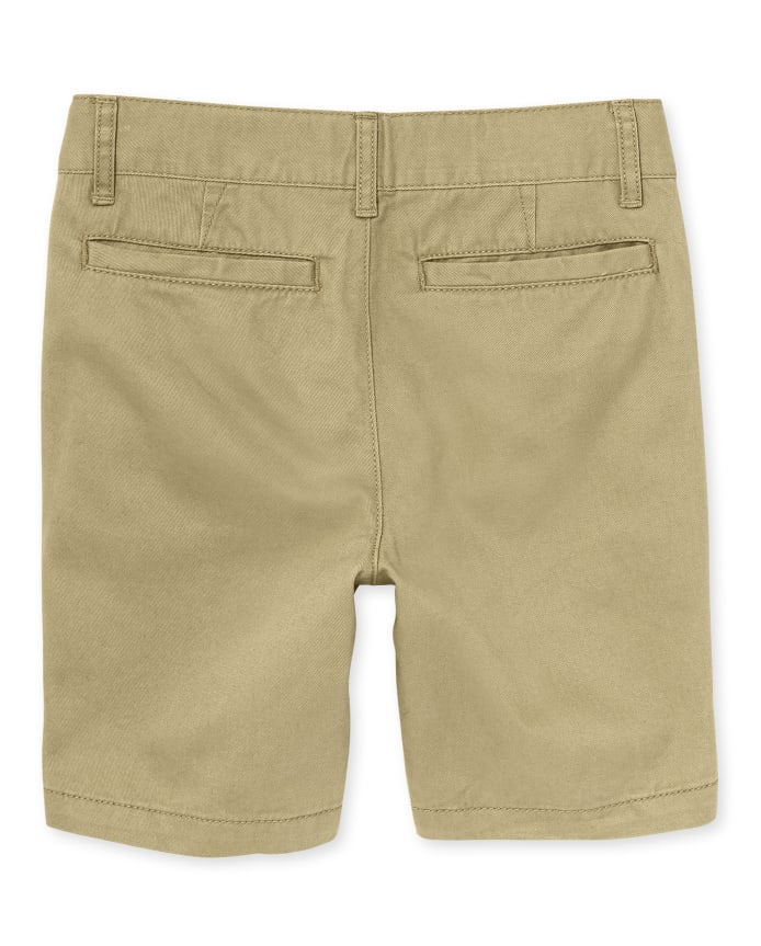 Boys Uniform Stretch Chino Shorts 6-Pack