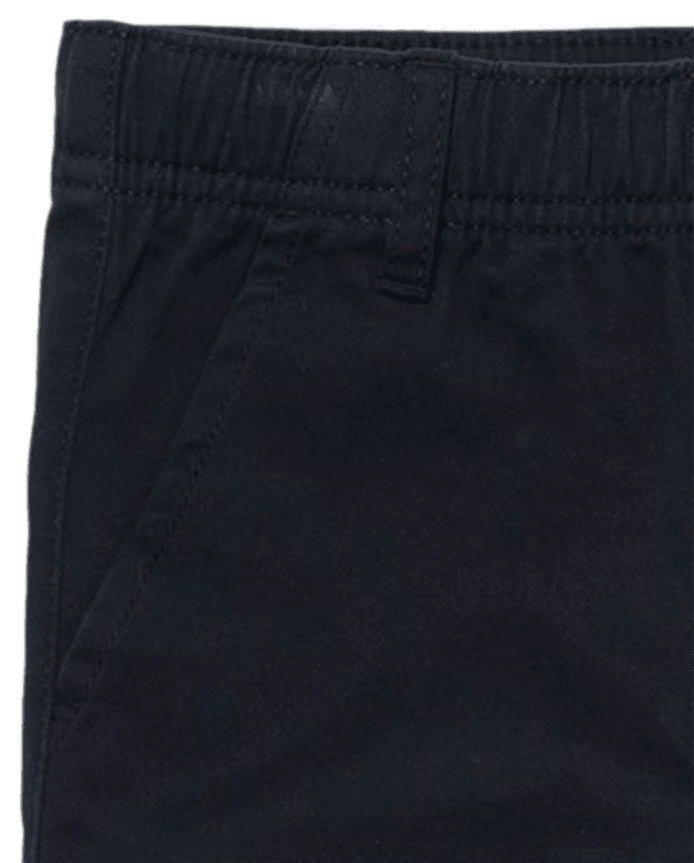 Boys Uniform Stretch Pull On Straight Chino Pants 2-Pack