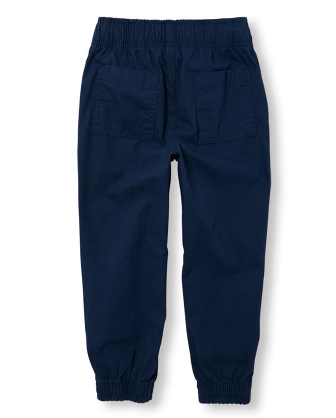 Boys Stretch Pull On Jogger Pants 2-Pack