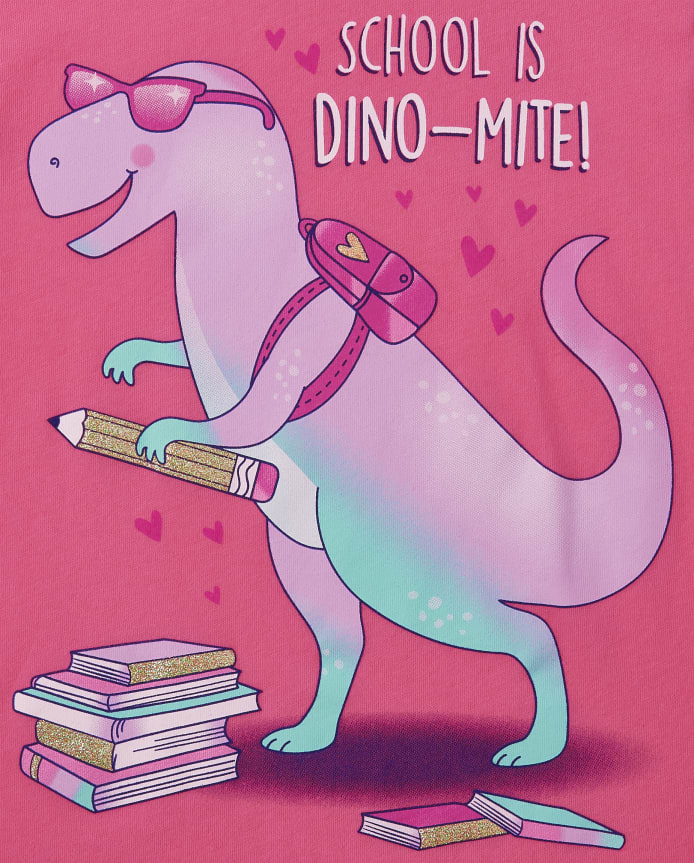 Girls Kindergarten Graphic Tee 2-Pack