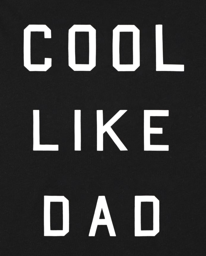 Baby And Toddler Matching Family Cool Like Dad Graphic Tee
