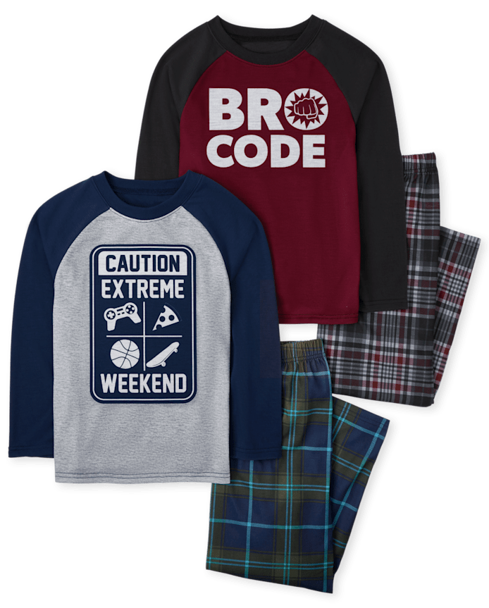 Boys Weekend Bro Pajamas 2-Pack