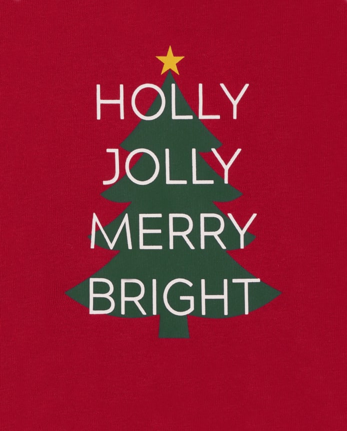 Adult Matching Family Holly Jolly Cotton Pajamas