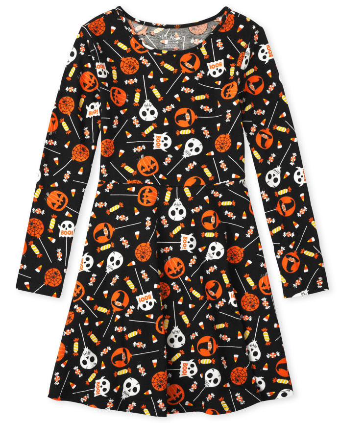 Girls Print Everyday Dress