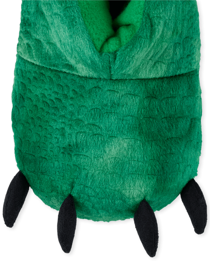 Boys Dino Bootie Slippers