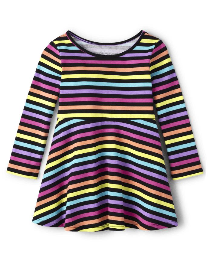 Baby And Toddler Girls Print Everyday Dress