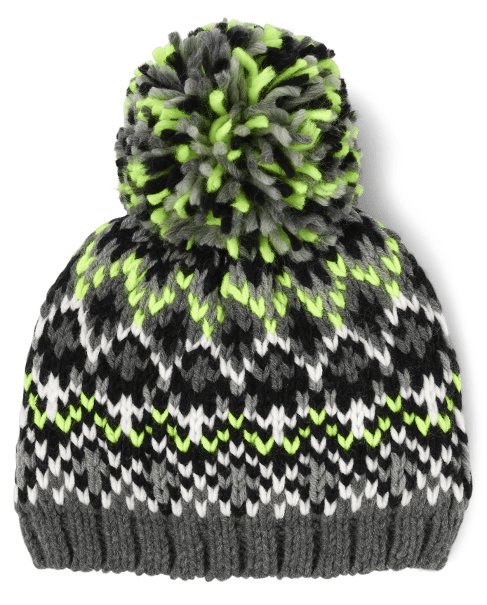 Boys Fairisle Beanie