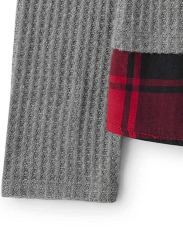 Womens Mommy And Me Buffalo Plaid Snit 2 1 Sweater