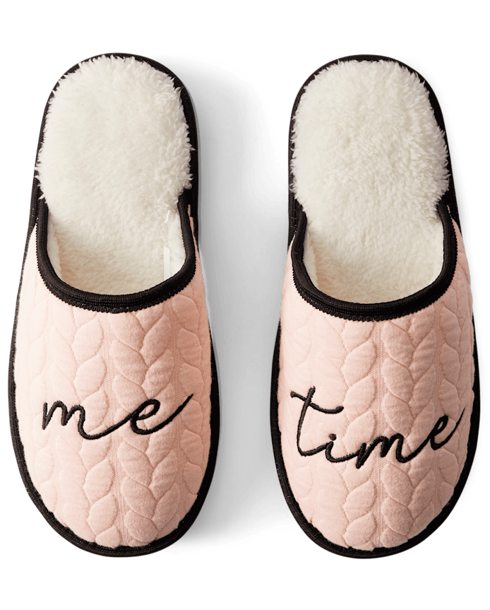Womens Me Time Slippers