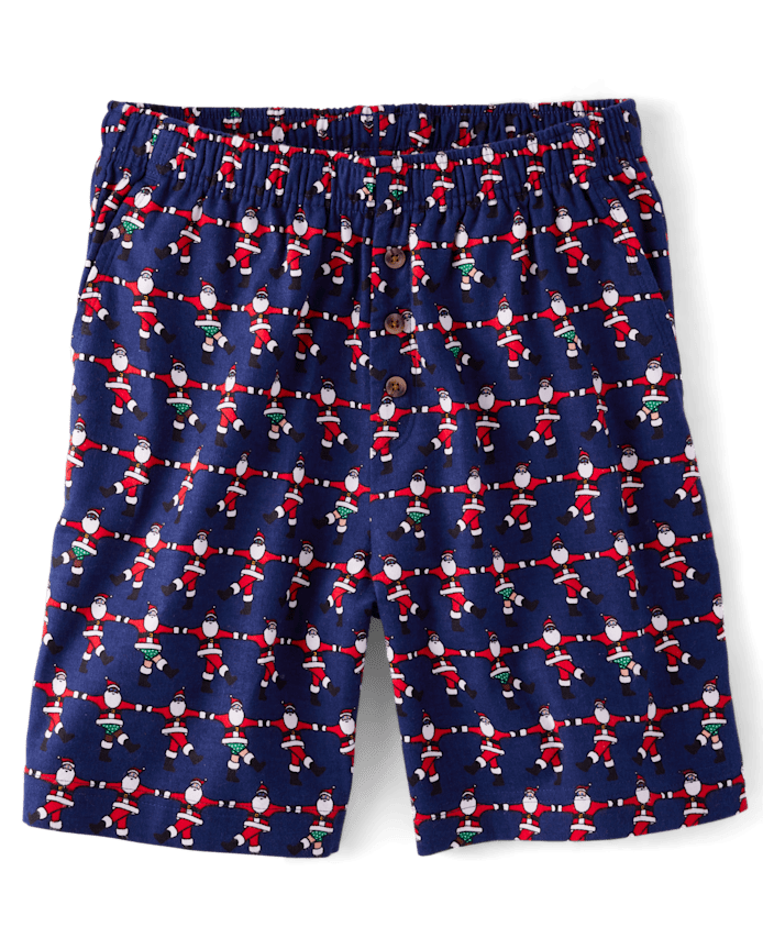 Mens Flannel Pajama Shorts