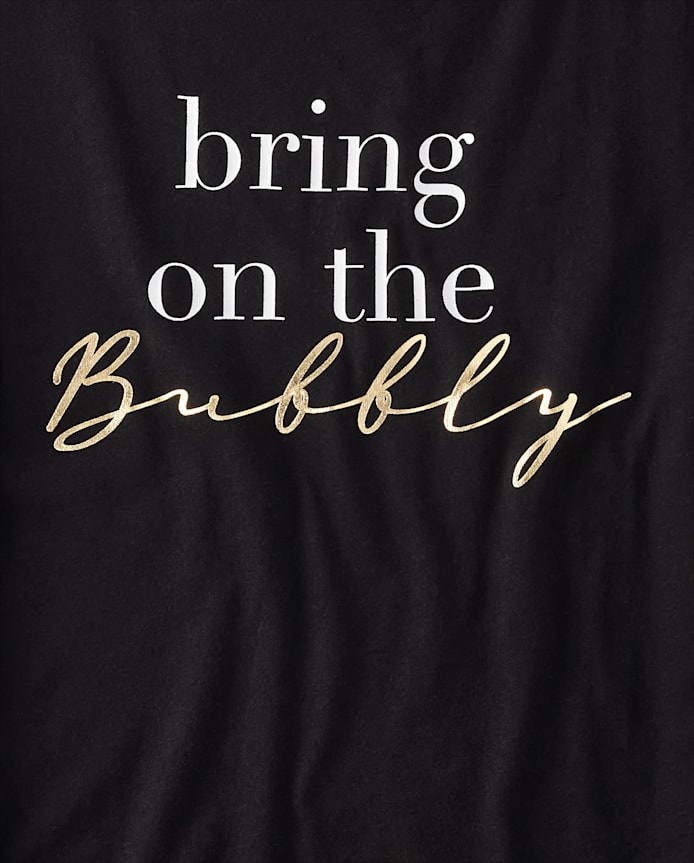 Womens Graphic Sleep Tee