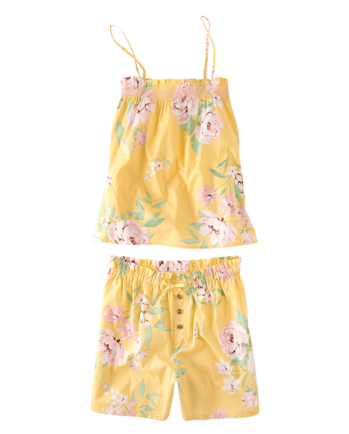 Womens Floral Pajamas