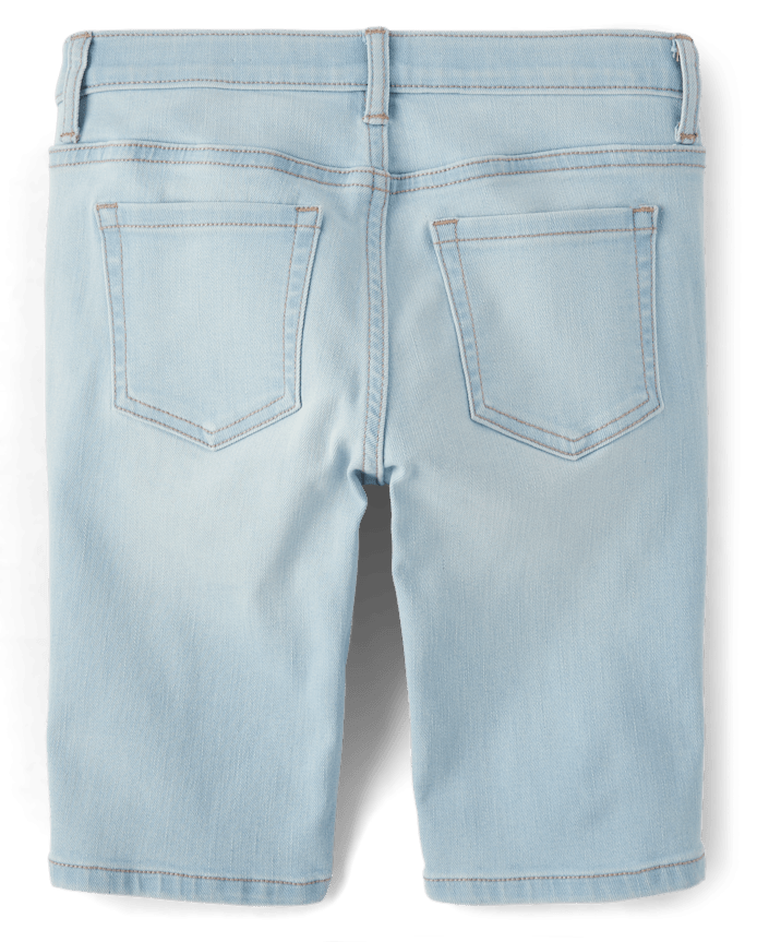 Girls Denim Skimmer Shorts