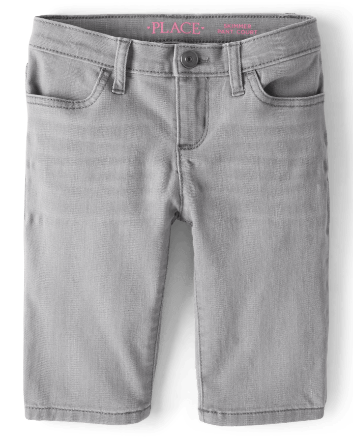 Girls Denim Skimmer Shorts