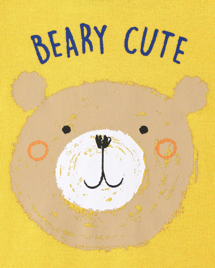 Baby And Toddler Beary Cute Snug Fit Cotton Pajamas