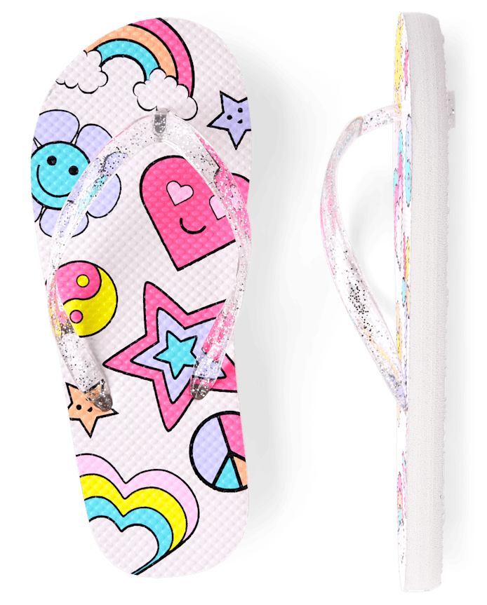 Girls Icon Flip Flops