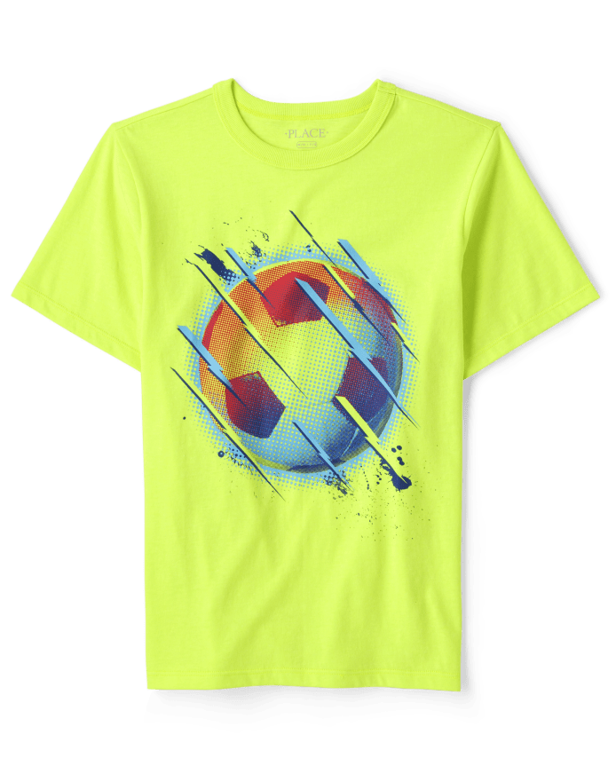 Boys Soccer Graphic Tee