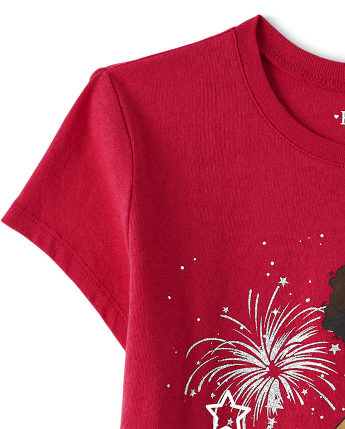 Girls Americana Girl Graphic Tee