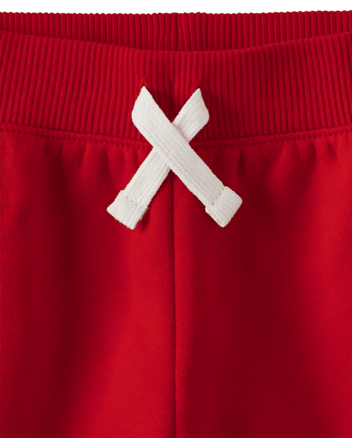 Baby And Toddler Boys Side Stripe Fleece Jogger Pants
