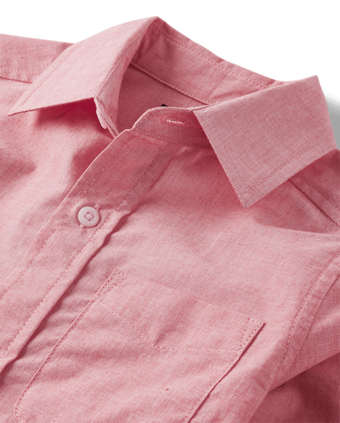Chemise boutonnée en popeline pour garçon
