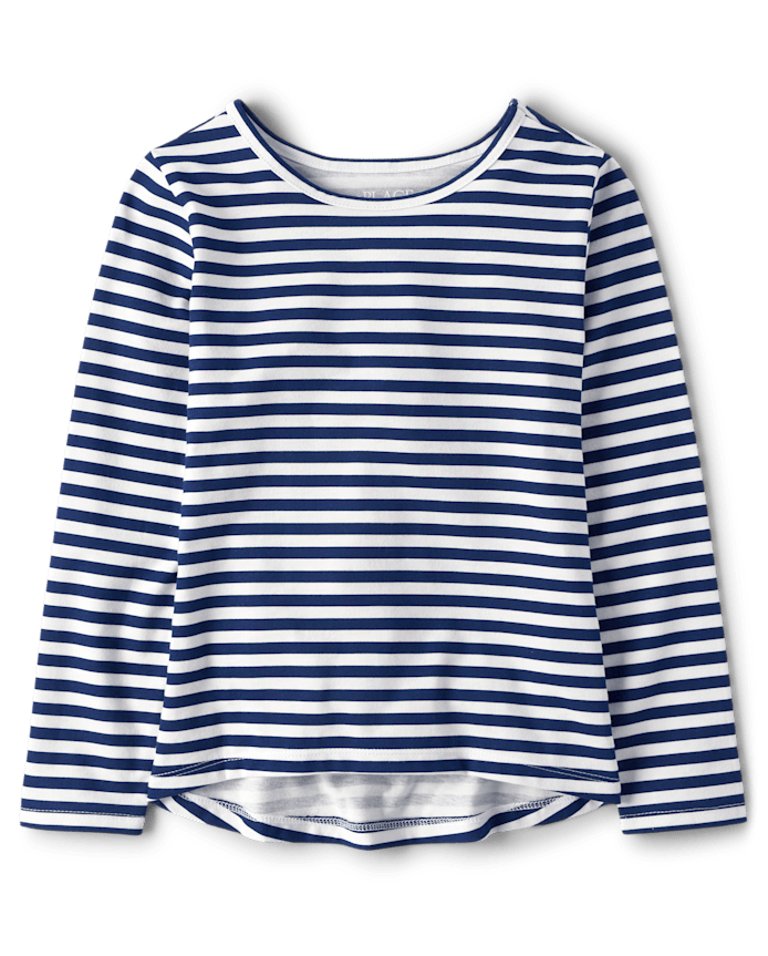 Girls Striped Tee Shirt