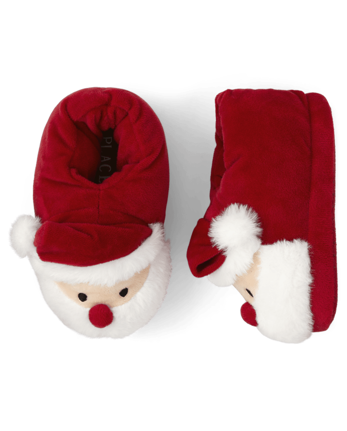 Toddler Matching Family Santa Slippers
