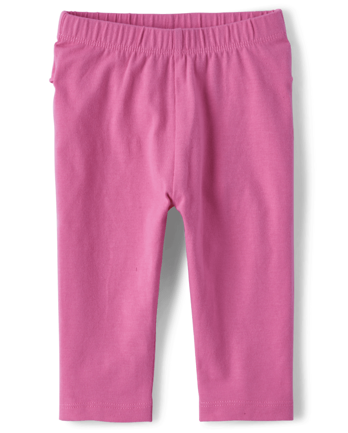 Baby Girls Floral Ruffle Pants 2-Pack