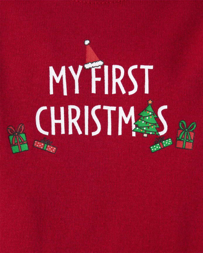 Baby First Christmas 2-Piece Playwear Set