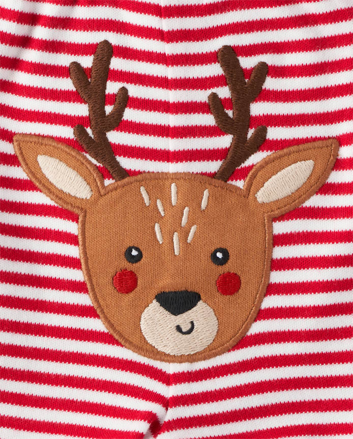 Lot de 2 pantalons Noël unisexe pour bébé