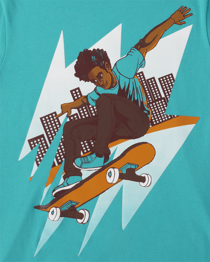 Boys Skater Boy Graphic Tee