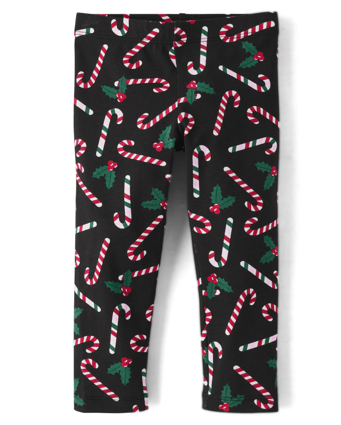 Baby And Toddler Girls Print Leggings