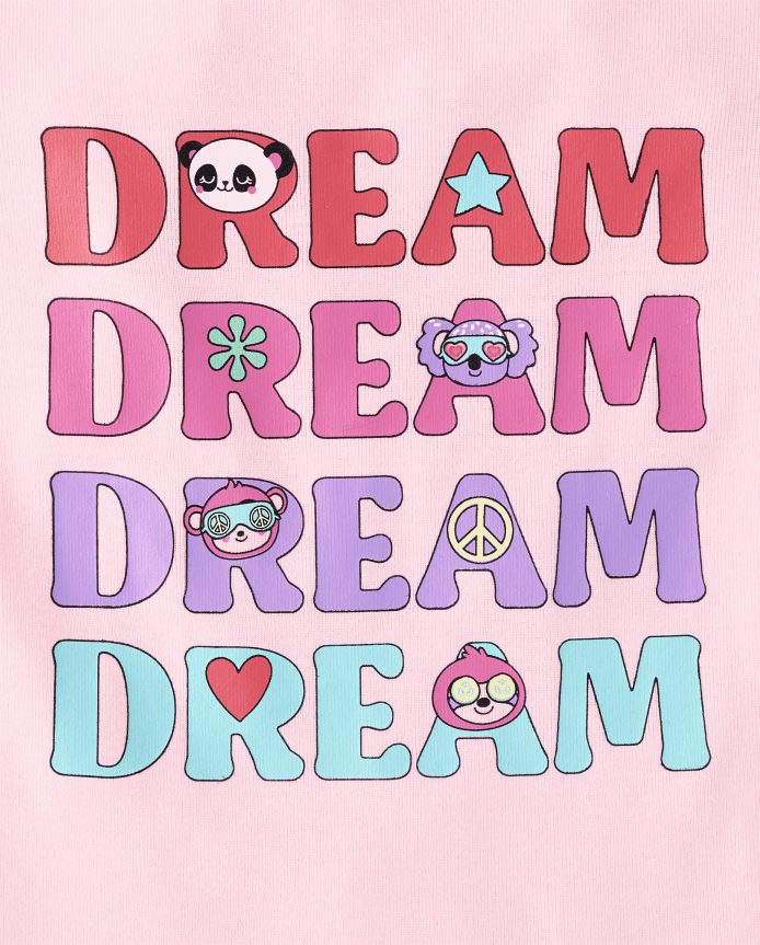 Girls Dream Snug Fit Cotton Pajamas