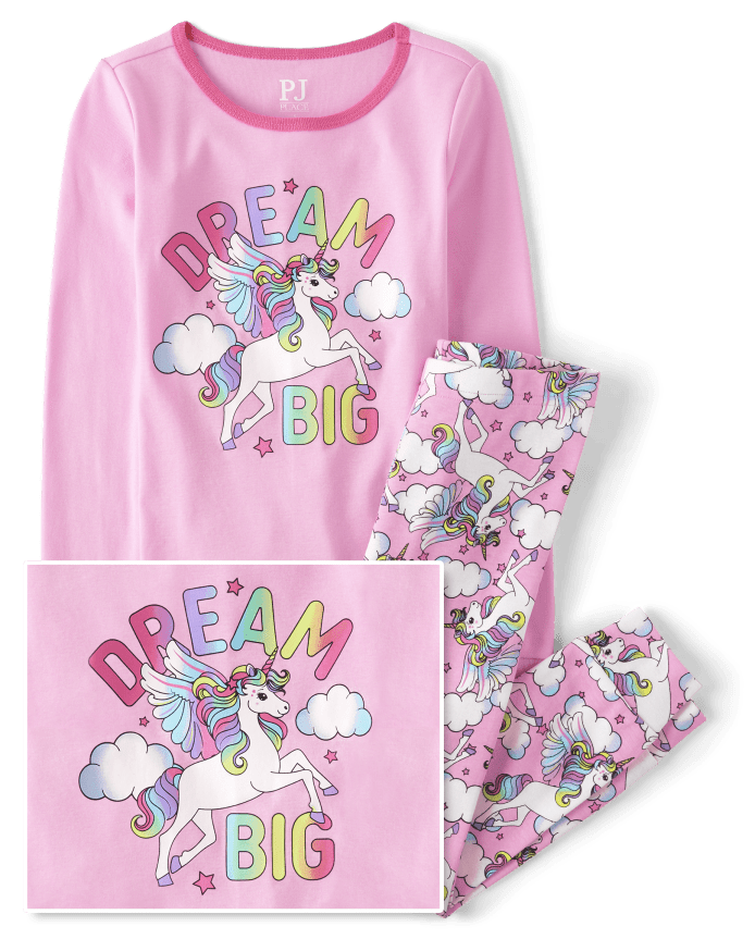 Girls Can Do Anything Snug Fit Cotton Pajamas