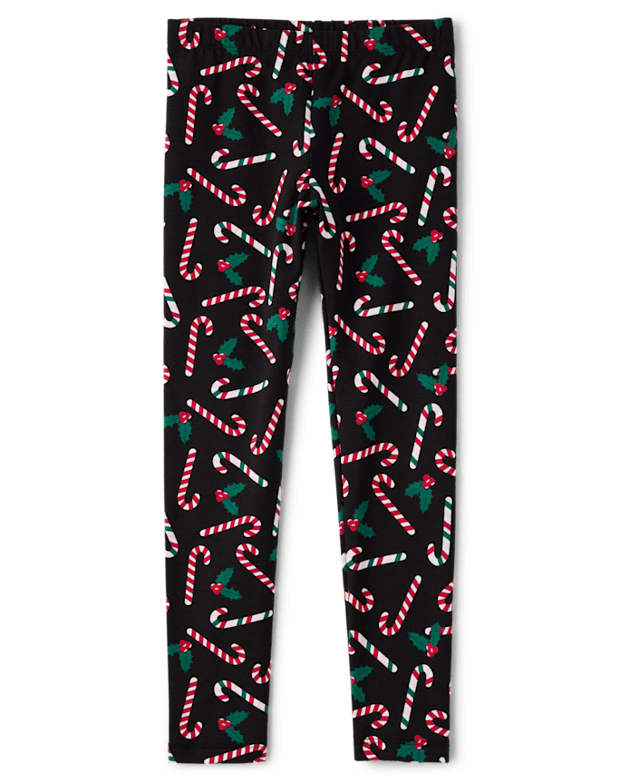 Girls Print Leggings