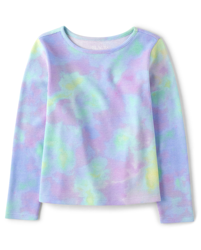 Girls Print Thermal Top