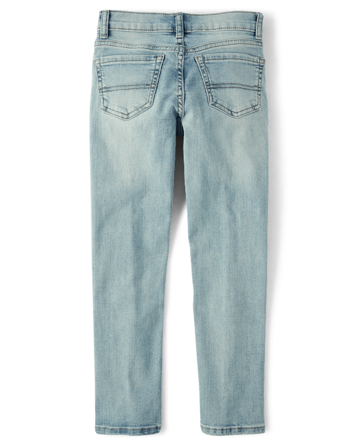 Boys Stretch Straight Jeans - Slim