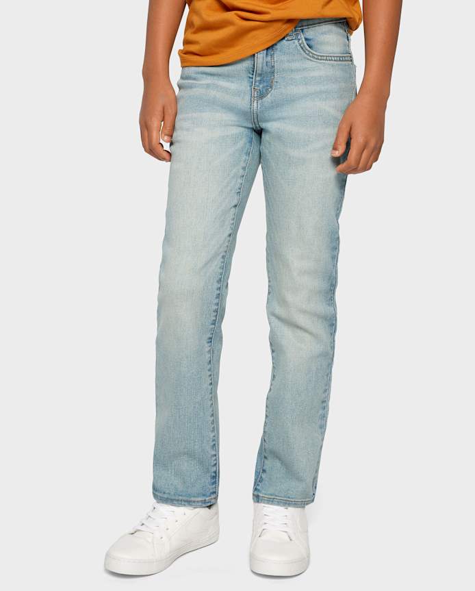 Boys Stretch Straight Jeans - Husky