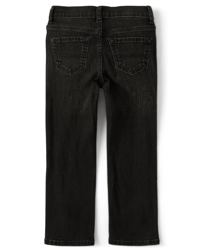 Jean droit stretch basique pour garçon