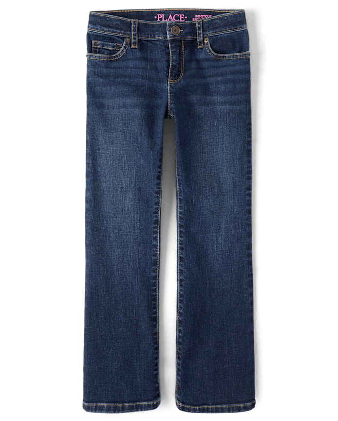 Girls Bootcut Jeans 2-Pack