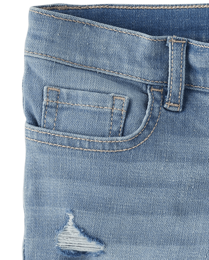 Girls Skimmer Jean Shorts