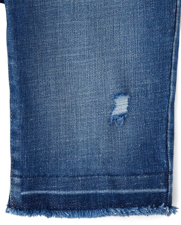 Girls Denim Skimmer Shorts