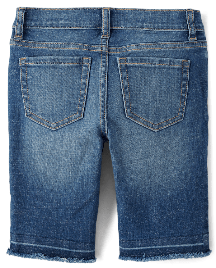 Girls Denim Skimmer Shorts