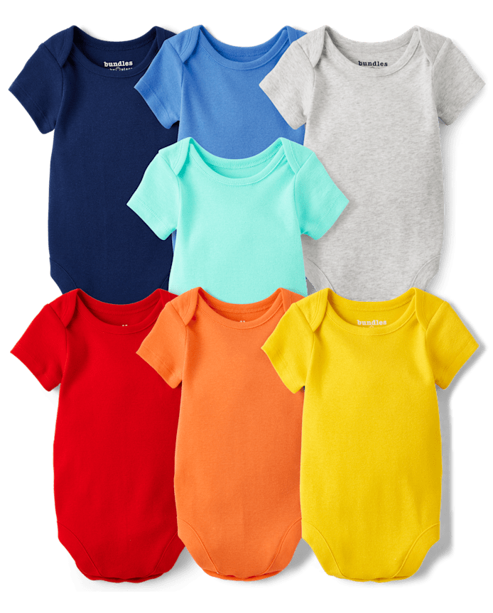 Lot de 7 bodies pour bébé