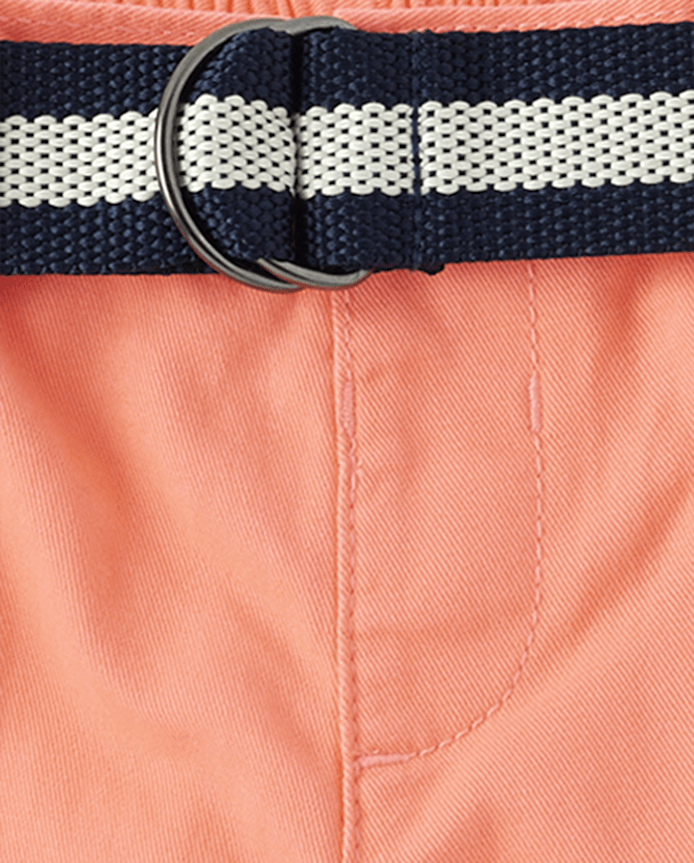 Baby Boys Dad And Me Striped Chambray 2-Piece Outfit Set