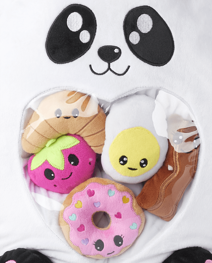 Girls Panda Pillow