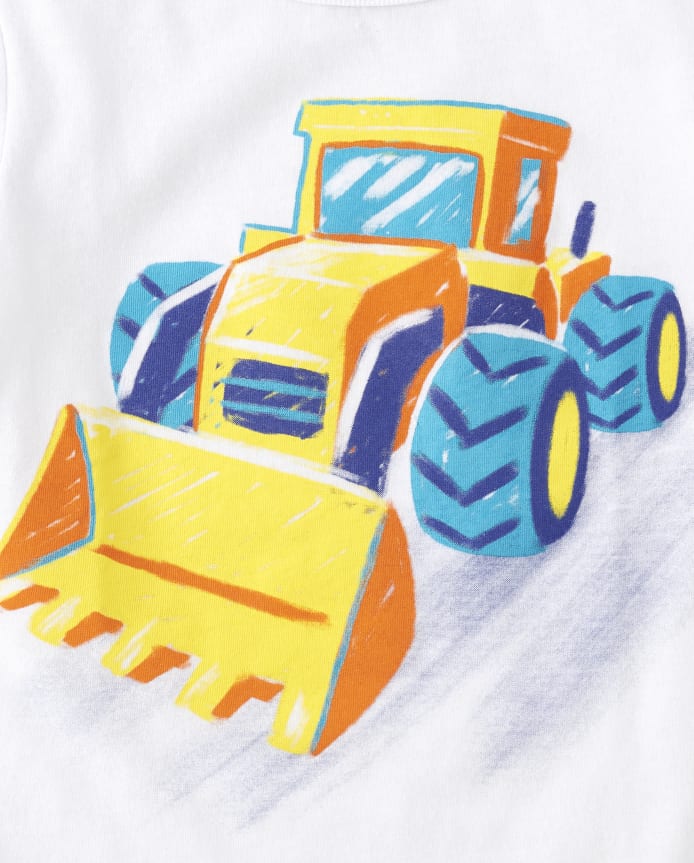 Baby And Toddler Boys Vehicle Graphic Tee 3-Pack