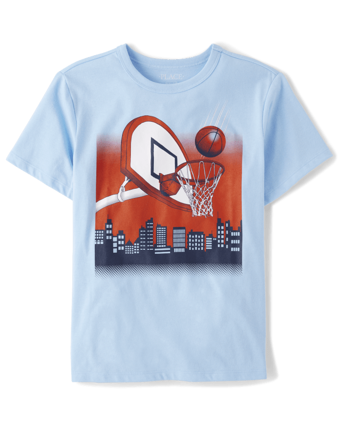 Boys Basketball Graphic Tee