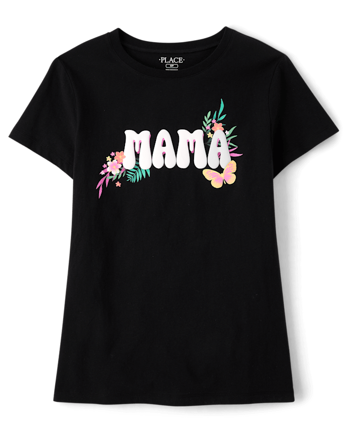Womens Mommy And Me Mama Graphic Tee
